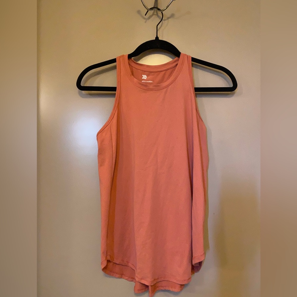 Pink Athletic Tank Top